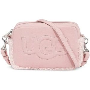UGG Janey II Suede Crossbody Bag in Pink